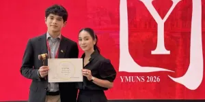 Karan Anak Sulung Bunga Zainal Raih Best Delegate UNICEF di Ajang Internasional