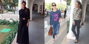 Kareena Pamer Perut, Karisma Kapoor Kompak Bareng Kedua Buah Hati
