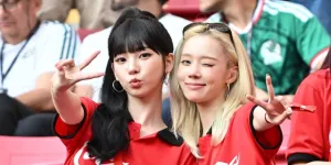 Karina dan Winter aespa Dukung Timnas Korea Selatan di Piala Dunia 2026
