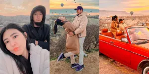 Terbangun Gara-Gara Suara Kembang Api, 8 Potret Via Vallen dan Sang Suami Chevra Yolandi Habiskan Tahun Baru di Turki