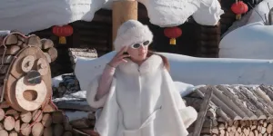 Kehangatan Keluarga Felicya Angelista di Tengah Salju, Harmonis di Suhu -26 Derajat Celcius