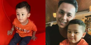Kembaran Andhika Pratama, Potret Ganteng Saka Anak Ussy Sulistiawaty yang Kini Genap Berusia Dua Tahun