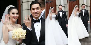 Kemesraan Sandra & Harvey Resmi Menikah, Bak Pangeran & Princess!