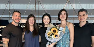 Kerenina Sunny Wisuda S-2, Rayakan Kelulusan Bareng Steve Emmanuel