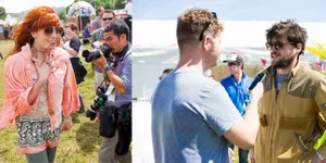 Ketika Para Seleb Nonton Festival, Ini Yang Mereka Lakukan