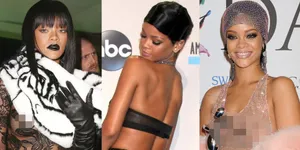 Ketika Rihanna Putuskan Tampil Nyaris Tanpa Busana di Depan Umum