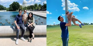 Kini Sibuk Kuliah di New York, 8 Potret Randi Bachtiar Suami Tasya Kamila Momong Anak - Papa Idaman Banget!