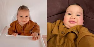 Kini Sudah 7 Bulan, Intip 9 Potret Baby Ukkasya yang Makin Lucu - Pose Bibir Manyun Gemesin Banget dan Dijuluki Keponakan Online Oleh Netizen