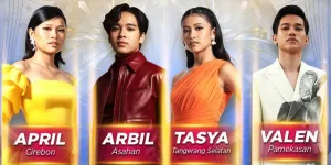 Kolaborasi Top 4 D'Academy 7, Bawakan Lagu yang Diaransemen Luar Biasa