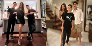 Kompak dan Good Looking! 8 Potret Tamara Bleszynski Bersama Teuku Rassya dan Kenzou, Kedua Putranya yang Tampan