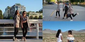 Kompak! Momen Gracia Indri & Ibu Kunjungi Gisela Cindy di Kanada