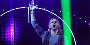 Konser David Guetta di Eco Park Jakarta
