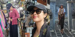 Kumpulan OOTD Dian Sastro Saat Jalan-Jalan di Solo, Selalu Cantik dan Kece Tampil Begitu Melokal Pakai Kain Batik