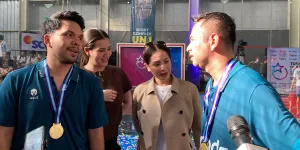 Kuras Tenaga di 2 Final Berbeda, Raffi Ahmad dan Thoriq Halilintar Juara Padel di TOSI Season 4