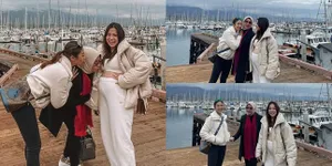 Lagi Babymoon, 8 Potret Nikita Willy Pamer Bare Babybump Saat Liburan ke California - Bumi Cantik Yang Makin Gemesin