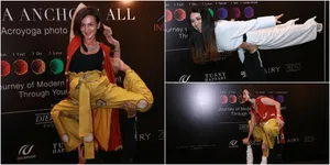 Lewat Acroyoga, Wanda Hamidah dan Titi DJ Pamer Kelenturan Tubuh