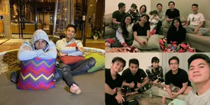 Lewati Pergantian Tahun 2020, Ini 8 Momen Hangat Rizki Ridho DA Liburan Bareng Keluarga di Vila