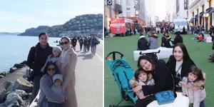 Liburan Akhir Tahun, Keluarga Ririn Dwi Ariyanti Pergi ke Amerika