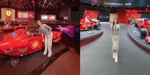 Liburan Ala Momo Geisha Bersama Suami di Abu Dhabi, Kunjungi Ferrari World Yang Super Megah
