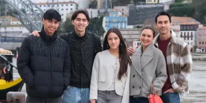 Liburan Hangat Darius Sinathrya dan Donna Agnesia di Portugal, Quality Time Bareng Keluarga