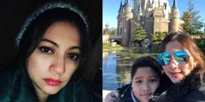 Liburan ke Jepang, Cut Keke & Keluarga Kunjungi Tokyo Disneyland