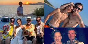 Liburan Keluarga Beckham di Prancis, Seru di Pantai Tapi Tetep Fashionable!