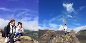 Liburan Sambil Belajar, Tamara Bleszynski Ajak Anaknya ke Malang 