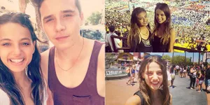 Liburan US Leyla Tanlar, Selfie Bareng Brooklyn Beckham - Bikini!