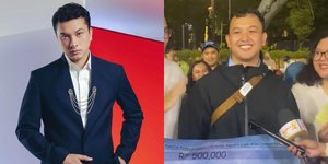 Lomba Mirip Nicholas Saputra Temukan Pemenangnya, Inilah Potret & Profil Mas Dodo yang Sumringah Dapat Hadiah Uang Tunai