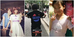 Lucunya Ekspresi Cuek Orang-Orang Yang Pakai Kaos Bermakna Ambigu