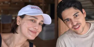 Luna Maya Bareface Kala Liburan Bareng Maxime, Panen Pujian
