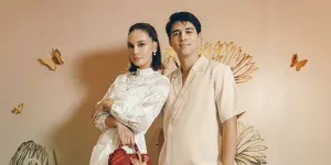 Luna Maya dan Maxime Bouttier Serasi di Acara Brand, Elegan