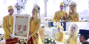 Maharnya Jadi Sorotan, Ini 8 Momen Pernikahan Lutfi Agizal dan Nadya Indry - Dihadiri Politikus