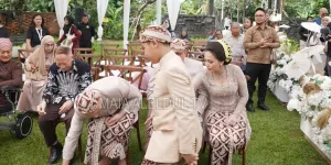 Maia Estianty Beri Uang Saweran Kepada Muhamad Ali di Siraman Tujuh Bulanan Alyssa Daguise