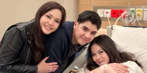 Maia Estianty dan Irwan Mussry Menjenguk Baby Soleil, Oda Ody Bahagia