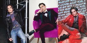 Manly Abis, 8 Potret Rangga Azof dalam Berbagai Photoshoot Pakai Jas Sampai Casual