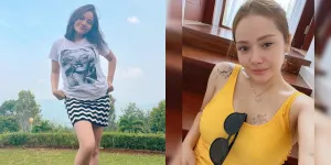 Mantan Suami Alami Kesulitan Ekonomi, 8 Potret Mawar AFI Foto Seksi Kenakan Baju Renang Model One Piece - Pamer Tato di Dada Hingga Joget Bareng Anak