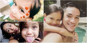 Mata Bulat & Rambut Coklat, Sarah Putri Nana Mirdad Makin Bule!