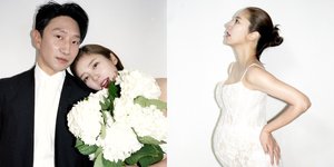 Maternity Shoot Son Dam Bi Bersama Suami, Berhasil Hamil Setelah Dua Kali Program Bayi Tabung