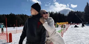 Me Time di Jepang, Potret Angelina Sondakh Liburan Bareng Keanu Jabaar 