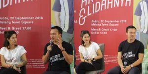 Meet & Greet 'ARUNA DAN LIDAHNYA' di Malang, Seru Bareng Penonton