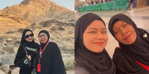 Menjalani Ibadah Umrah Bersama Sang Ibunda, 8 Potret Lady Rara di Tanah Suci