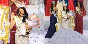 Meski Sempat Jatuh, Alya Nurshabrina Juarai Miss Indonesia 2018!