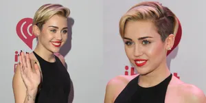 Miley Cyrus Tampil Sopan Hadiri Acara KIIS FM