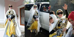 Mobil Mewah - Kacamata Hitam, Idul Adha Syahrini Tetap Sosialita