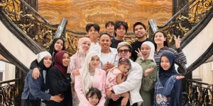 Momen Aurel Hermansyah dan Aaliyah Massaid Berkunjung ke Rumah Saaih Halilintar, Kumpul Keluarga Besar