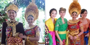 Momen Auxilia Paramitha Bareng Anak - Artis Cantik Saat Menikah