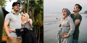 Momen Bersama Suami, Nycta Gina Tengah Hamil Lagi Sudah 6 Bulan