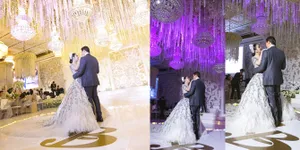 Momen Dansa Syahrini - Reino Barack Kala Diner Silaturahmi, Mesra