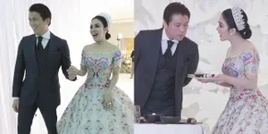 Momen Syahrini Bikin Sushi & Menyuapi Reino Barack di Gala Dinner